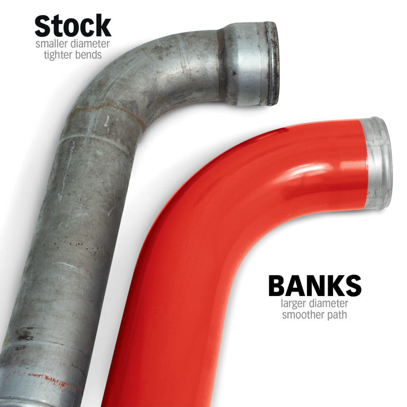 GBE25990-Banks 07-09 Ram 6.7L Diesel Boost Tube System-Intercooler Ducting-Banks Power