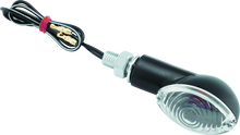 Load image into Gallery viewer, BKM266017-BikeMaster Ministalk Marker Light Oval - Black/Clear-Sidemarkers &amp; Indicators-Bike Master
