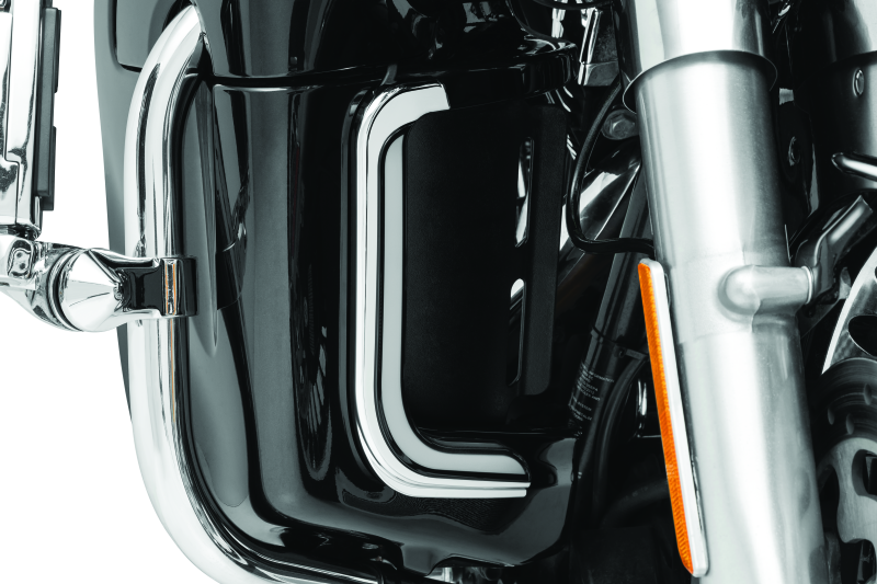 KUR2956-Kuryakyn Tracer LED Fairing Lower Accents Chrome-Light Bars & Cubes-Kuryakyn