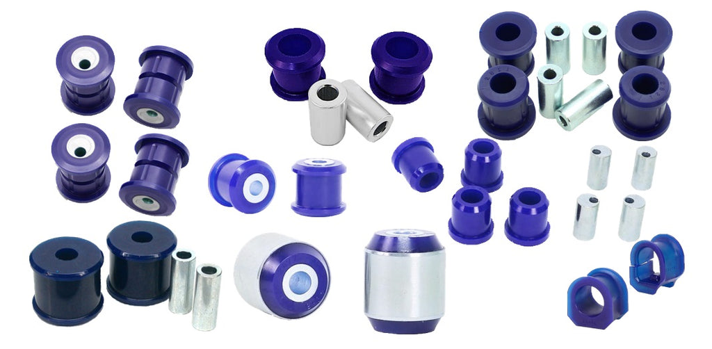 Superpro SuperPro 1993 Mazda RX-7 Base Front / Rear Vehicle Master Bushing Kit - Camber Adjustable