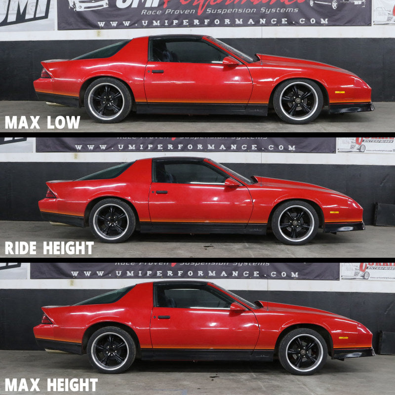 UMI2065-3-R-UMI Performance 82-92 GM F-Body Front Weight Jack System 1050lb Race-Jacks-UMI Performance