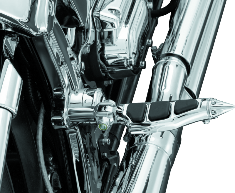 KUR4475-Kuryakyn Stiletto Pegs With Male Mount Chrome-Footpegs-Kuryakyn