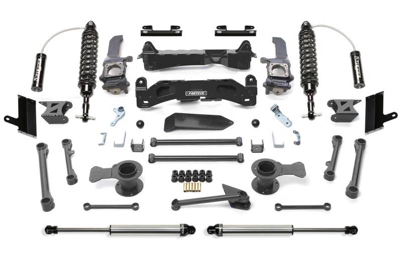 FABK7068DL-Fabtech 2015-21 Toyota 4Runner 4WD 6in Perf Sys w/Dl 2.5 C/O Resi & 2.25-Coilovers-Fabtech