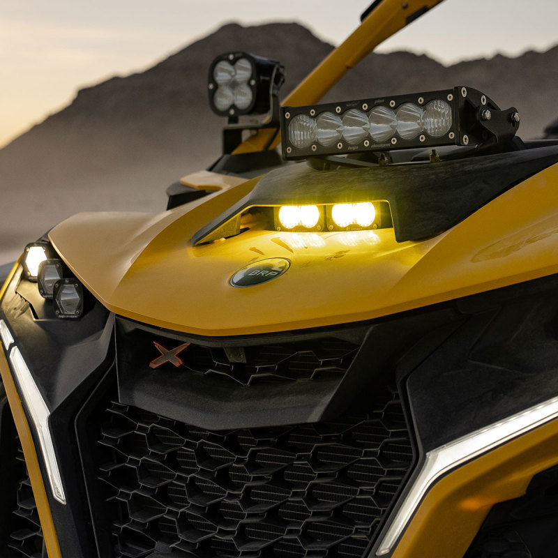 Baja Designs 2024+ Can-Am Maverick R S2 Pro Hood Light Kit-Light Bars & Cubes-Baja Designs
