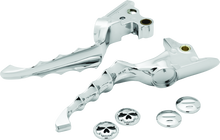 Load image into Gallery viewer, KUR6744-Kuryakyn Zombie Levers Chrome-Levers-Kuryakyn