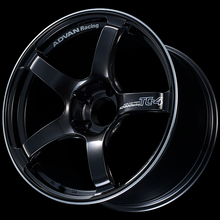 Load image into Gallery viewer, AVNYAD8I25MBGR-Advan TC4 18x9 +25mm 5x112 Racing Black Gunmetallic and Ring Wheel-Wheels - Cast-Advan