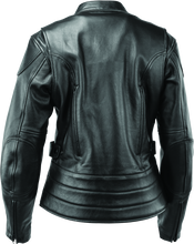 Load image into Gallery viewer, RIV094363-River Road Race Leather Jacket Black Womens - Small-Jackets - Leather-River Road