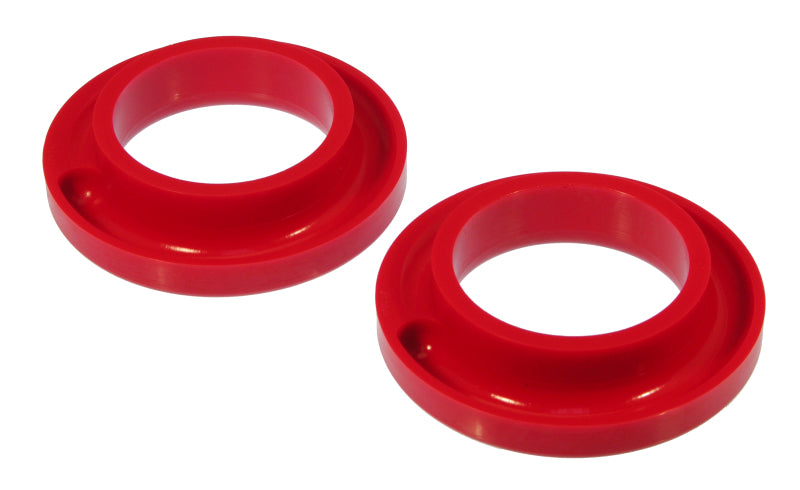 PRO6-1709-Prothane 99-04 Chevy Cobra IRS Coil Spring Isolators - Red-Spring Insulators-Prothane