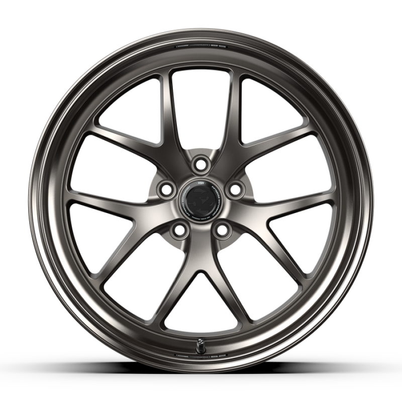 FFTRSSML-99551+40-fifteen52 Sector RSR 19x9.5 5x112 40mm ET 66.56mm Center Bore Magnesium Grey w/ Gloss Lip-Wheels - Cast-fifteen52