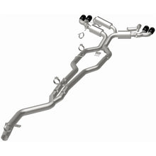Load image into Gallery viewer, MagnaFlow BMW SPEQ Series Cat-Back Exhaust System Black Chrome - product view 11