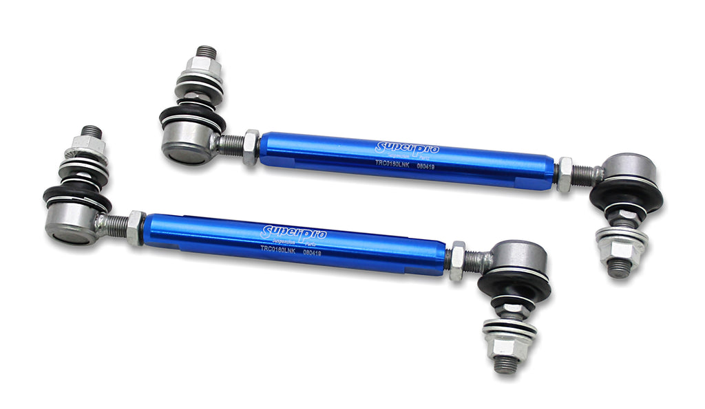 Superpro SuperPro 2013 Scion FR-S Base Front HD Adjustable End Link Set (12mm Studs 210mm-260mm Length)