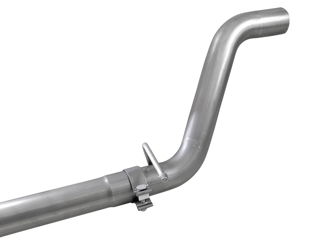 aFe aFe MACH Force-Xp 2-1/2in 409 Stainless Steel Mid-Pipe w/Resonator Delete 18+ Jeep Wrangler JL 3.6L