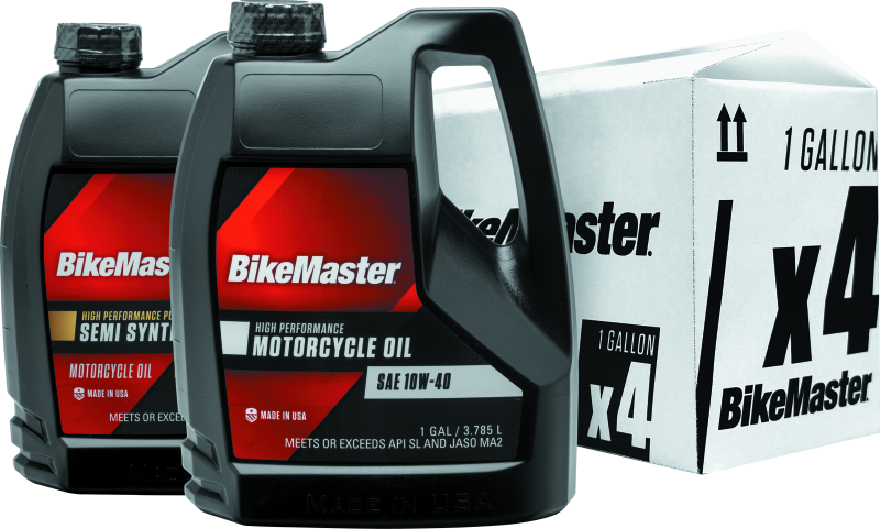 BKM532311-BikeMaster 10W40 Performance Oil - Gallon-Motor Oils-Bike Master