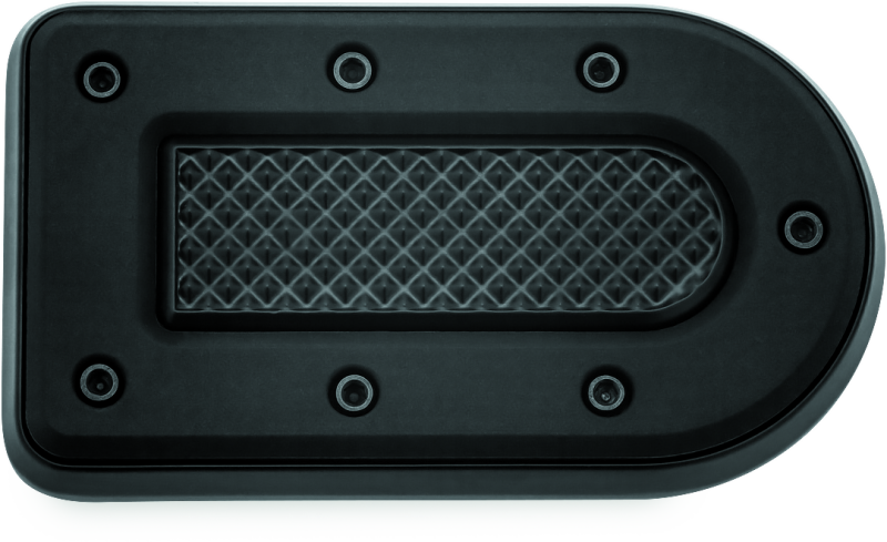 KUR7040-Kuryakyn Heavy Industry Brake Pedal Satin Black-Pedals-Kuryakyn