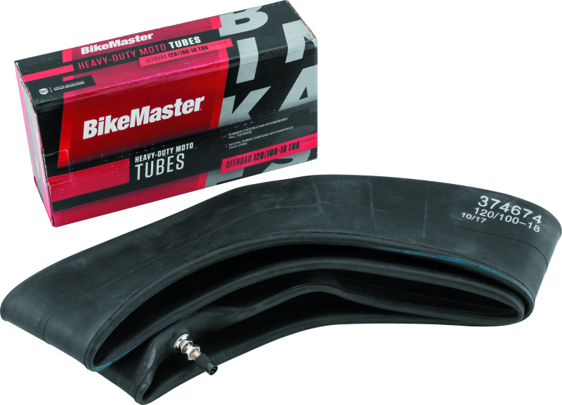 BKM374674-BikeMaster 120/100-18 TR6 Tube Heavy Duty-Tire Tubes-Bike Master