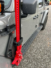 Load image into Gallery viewer, GOR701011T-Go Rhino 18-24 Jeep Wrangler JL/JLU/JT Front Fender Jack Mount for Hi-Lift Jack - Tex. Blk-Jacks-Go Rhino