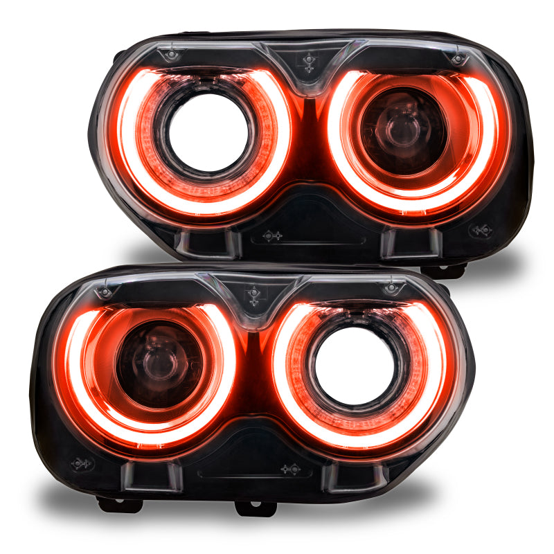 Oracle 15-21 Dodge Challenger RGB+W Headlight DRL Upgrade Kit - ColorSHIFT - BC1-Headlights-ORACLE Lighting