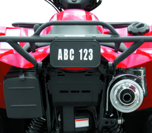 Load image into Gallery viewer, QBS211906-Quadboss ATV License Plate Kit - Black-Tuning Licenses-QuadBoss