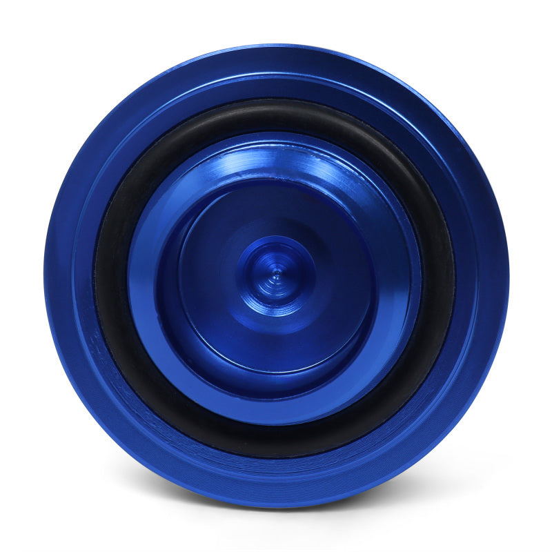 BLOX Racing Billet Honda Oil Cap - Blue-Oil Caps-BLOX Racing