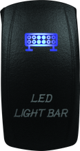 Load image into Gallery viewer, DFR521383-DragonFire Racing Lighted Switch Led Light Bar On/Off Blue-Relays-DragonFire Racing