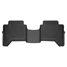Load image into Gallery viewer, Husky Liners 2019 Ford Ranger SuperCrew WeatherBeater 2nd Row Black Floor Liners - Husky Liners HSL14411