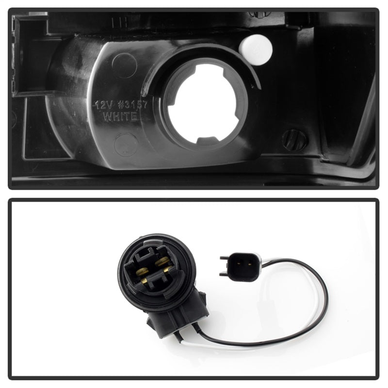 Spyder Jeep Grand Cherokee 07-10 LED Tail Lights Black ALT-YD-JGC07-LED-BK-Tail Lights-SPYDER-847245070197-