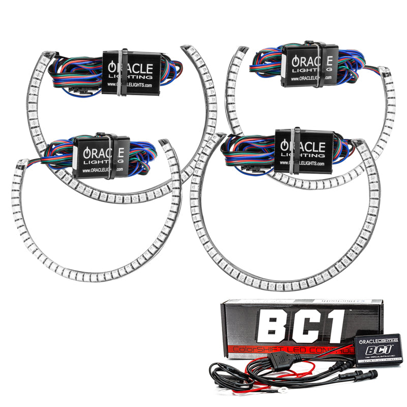 Oracle 15-21 Dodge Challenger LED Waterproof Halo Kit - ColorSHIFT - BC1-Fog Lights-ORACLE Lighting