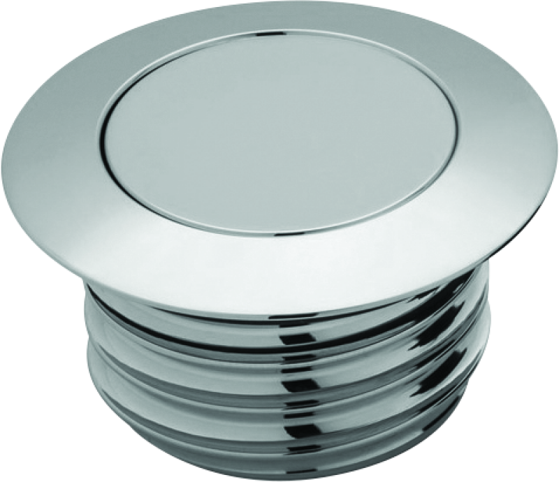 KUR7178-Kuryakyn Flush Mount Pop Up Gas Cap Chrome-Fuel Caps-Kuryakyn