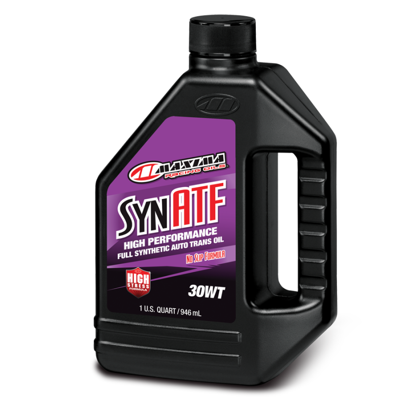 MXA49-02901-Maxima Performance Auto Synthetic Racing ATF 30WT Full Synthetic Auto Trans Oil - Quart-Motor Oils-Maxima