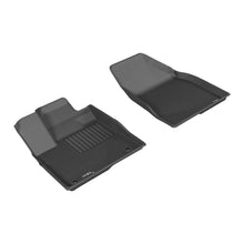 Load image into Gallery viewer, 3D MAXpider 2014-2019 Toyota Highlander Kagu 1st Row Floormat - Black - 3D MAXpider ACEL1TY16311509