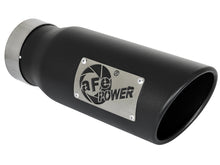 Load image into Gallery viewer, aFe aFe MACH Force-Xp 409 Stainless Steel Exhaust Tip 3.5 In x 4.5in Out x 12in L Clamp-On