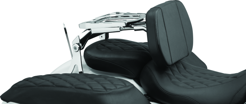 KUR5746-Kuryakyn Neo Driver & Passenger Backrest Chrome-Seats-Kuryakyn