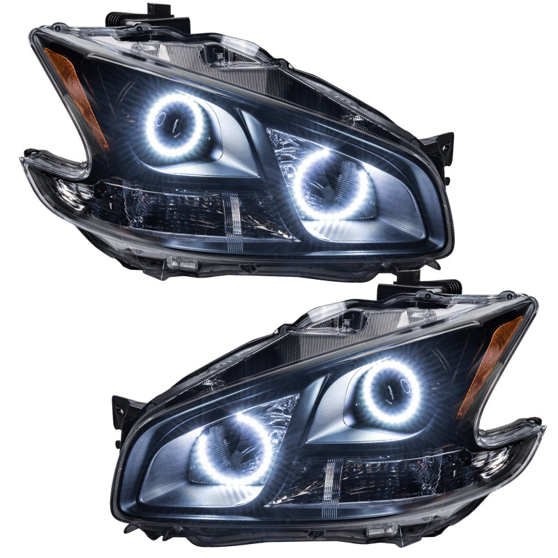 Oracle 09-13 Nissan Maxima SMD HL (Non-HID)-Chrome - White-Headlights-ORACLE Lighting