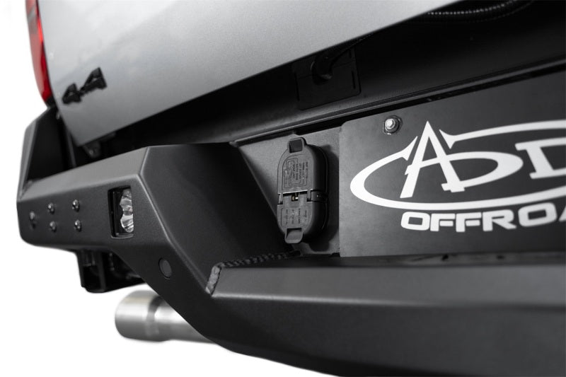 ADDR670081280103-Addictive Desert Designs 2024 Toyota Tacoma Stealth Rear Bumper-Bumpers - Steel-Addictive Desert Designs