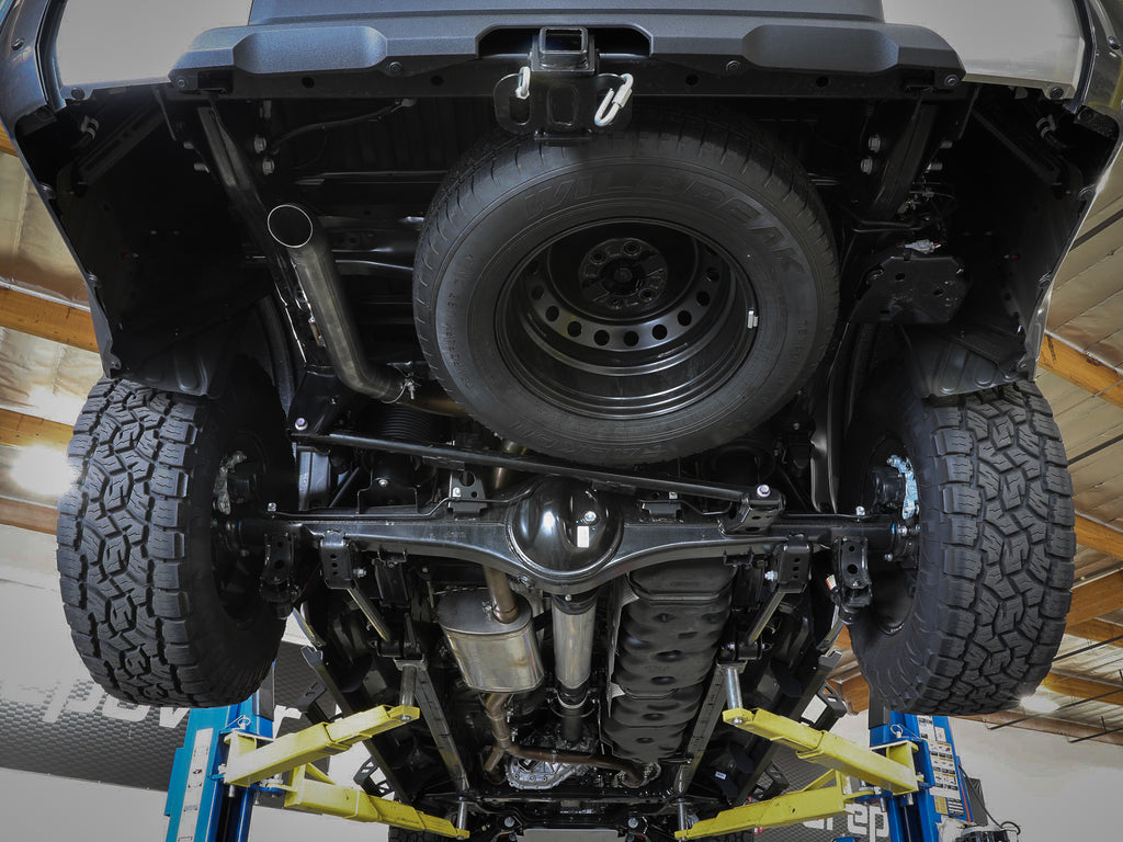 aFe aFe 2022 Toyota Tundra V6-3.5L (tt) Apollo GT Series Hi-Tuck 2.5in to 3in 409 SS Cat-Back Exhaust