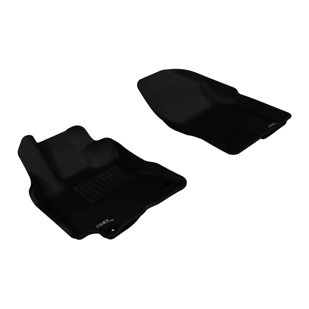 3D MAXpider 2009-2013 Pontiac/Toyota Vibe/Corolla Kagu 1st Row Floormat - Black - 3D MAXpider ACEL1PA00111509