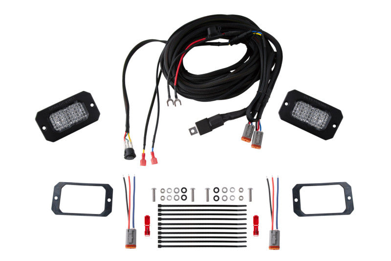 Diode Dynamics Stage Series Flush Mount Reverse Light Kit C2 Sport-Light Accessories and Wiring-Diode Dynamics
