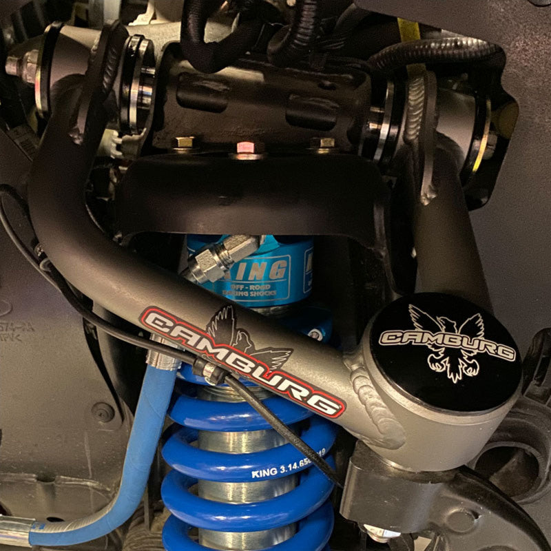 CMBCAM-110210-Camburg Ford F-150 2WD/4WD 21-23 1.25in Performance Uniball Upper Arms (w/ covers)-Suspension Arms & Components-Camburg