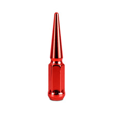 Load image into Gallery viewer, MISMMLG-SP1215-20RD-Mishimoto Steel Spiked Lug Nuts M12x1.5 20pc Set - Red-Lug Nuts-Mishimoto