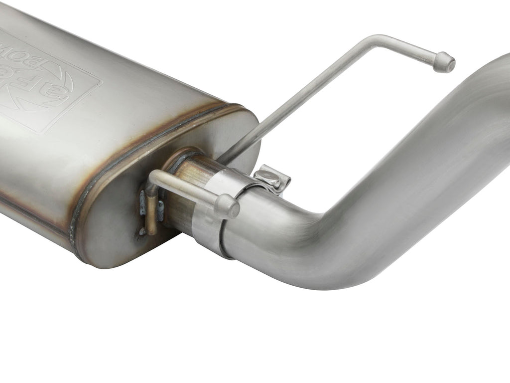 aFe aFe MACH Force XP Cat-Back Stainless Steel Exhaust Syst w/Polished Tip Toyota Tacoma 05-12 L4-2.7L
