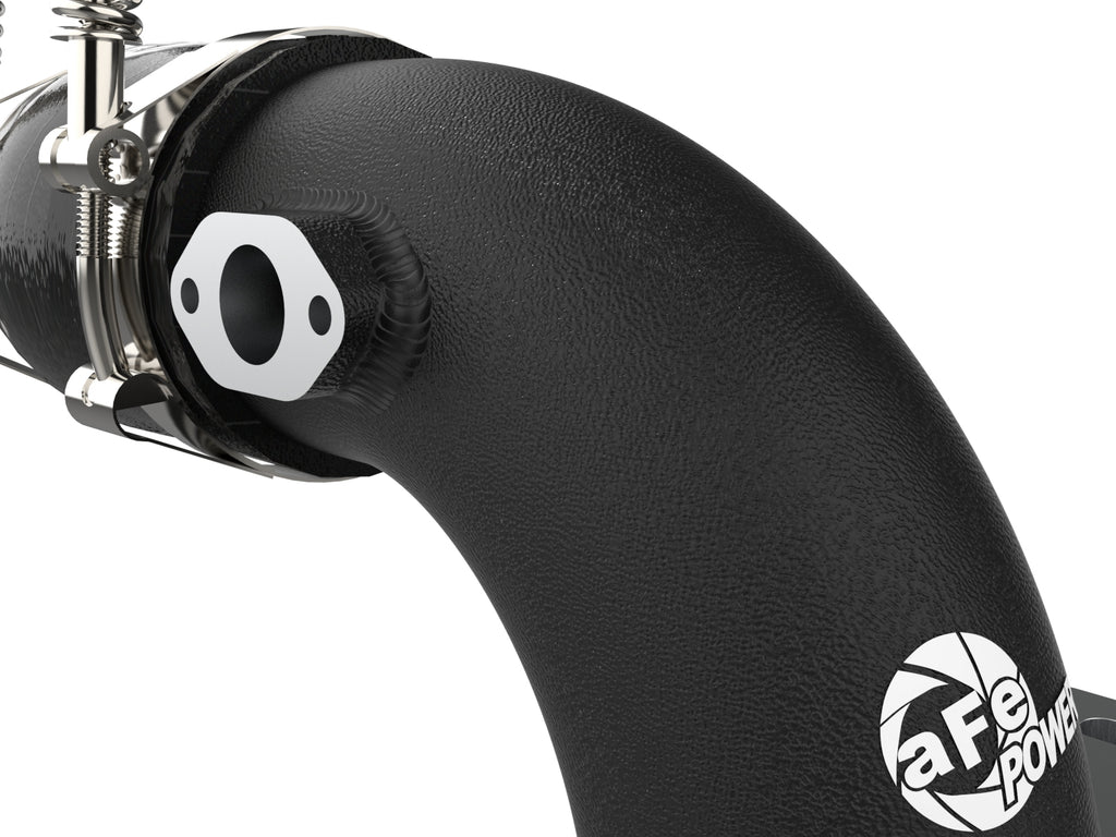aFe aFe Kia Stinger 18-22 V6-3.3L (tt) BladeRunner Cold Charge Pipe- Black