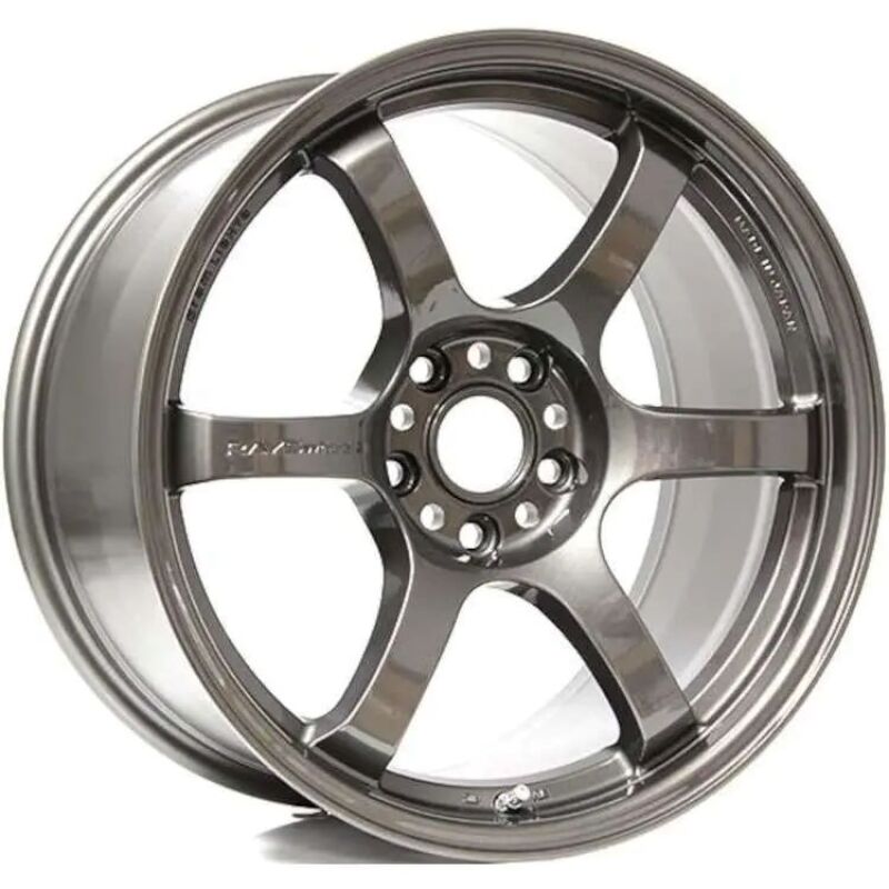 GLSWGIX38EHGP-Gram Lights 57DR 18x9.5 +38 5-114.3 HS Gunmetallic Wheel (Min Order Qty 20)-Wheels - Cast-Gram Lights