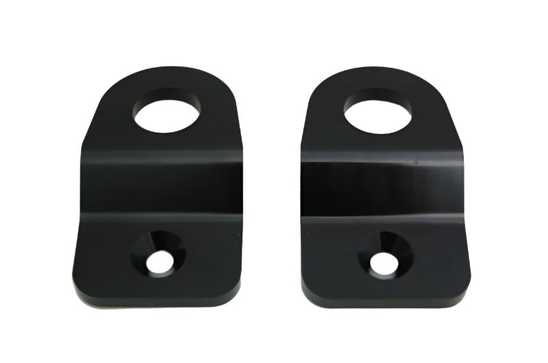 TQSTS-SU-205B-Torque Solution Subaru Radiator Stay Bracket (Black): Subaru Impreza 08-11/ WRX/STi 08-13-Radiator Stays-Torque Solution