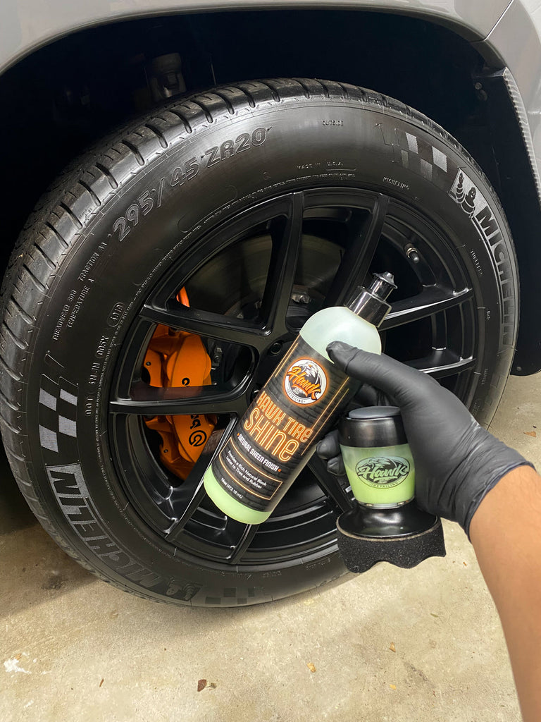 Hawk Tire Shine + Applicator Black Ops Auto Works