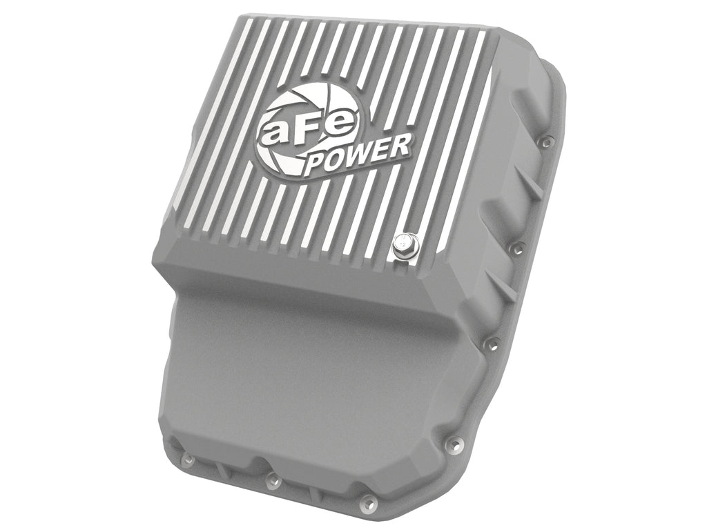 aFe Transmission Pan Cover (Raw); Dodge Diesel Trucks 07.5-12 L6-6.7L (td)