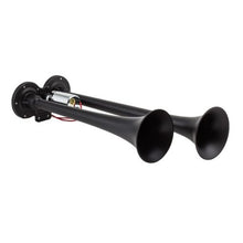 Load image into Gallery viewer, KLE102-1-Kleinn Black Dual Horn/ 15In/12.25In - XCR2.0 Coated Zinc Alloy-Horns-Kleinn Air Horns