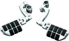 Load image into Gallery viewer, KUR4575-Kuryakyn Longhorn Offset Dually ISO Peg With 1-1/4in Clamp Chrome-Footpegs-Kuryakyn