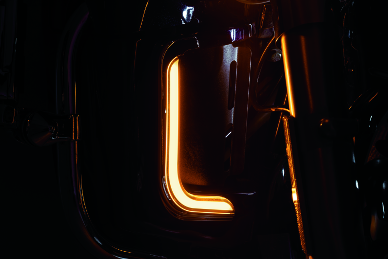 KUR2956-Kuryakyn Tracer LED Fairing Lower Accents Chrome-Light Bars & Cubes-Kuryakyn