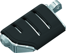 Load image into Gallery viewer, KUR7592-Kuryakyn Trident Dually With Male Mount Adapters Chrome-Footpegs-Kuryakyn