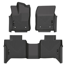Load image into Gallery viewer, Husky Liners 2022 Toyota Tundra WeatherBeater CC CrewMax Front &amp; 2nd Seat Floor Liner - Blk - Husky Liners HSL99481